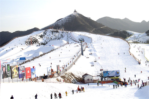 北京雪世界室外滑雪場