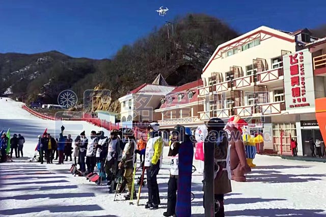     “中原雪冠，縱享思滑”2016伏牛山滑雪度假樂園6