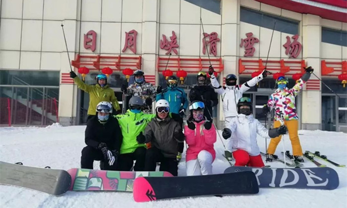 黑龍江伊春市鐵力日月峽滑雪場