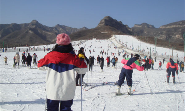 河北石家莊井陘清涼山滑雪場(chǎng)