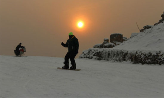 河北石家莊太平河滑雪場