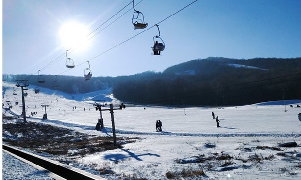 哈爾濱體育學(xué)院帽兒山高山雪場(chǎng)