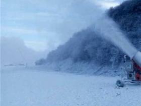 滑雪場人工造雪的形成條件