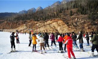 河南鄭州嵩山滑雪場(chǎng)