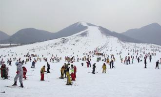 河南三門峽甘山滑雪場(chǎng)