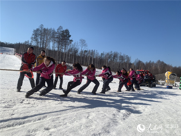 漠河北極滑雪場(chǎng)正式開(kāi)滑4