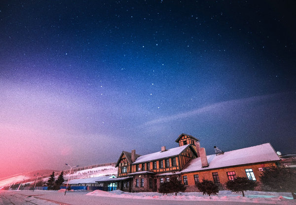 內(nèi)蒙古冰雪美景，宛如童話