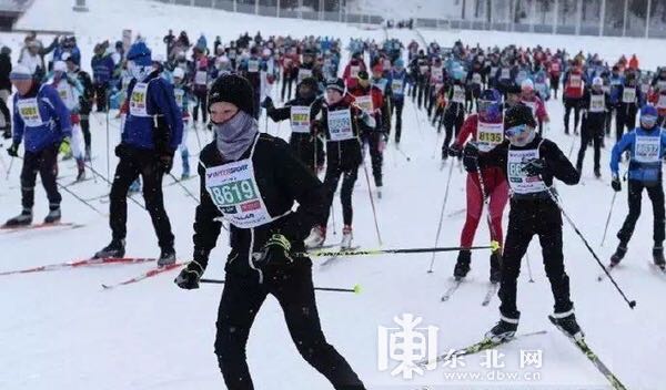 中國(guó)·哈爾濱（芬蘭蒂亞）滑雪馬拉松資料片。