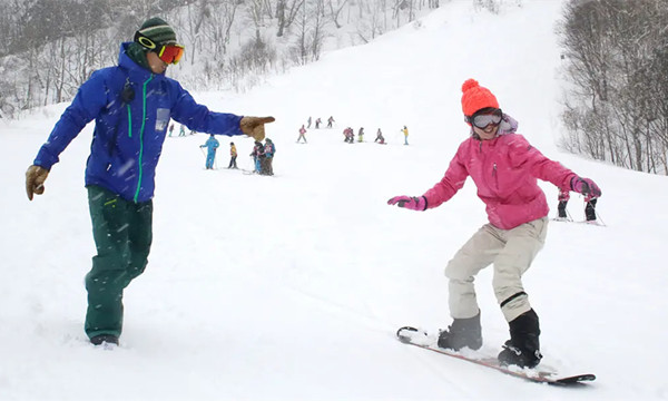 初學(xué)者滑雪