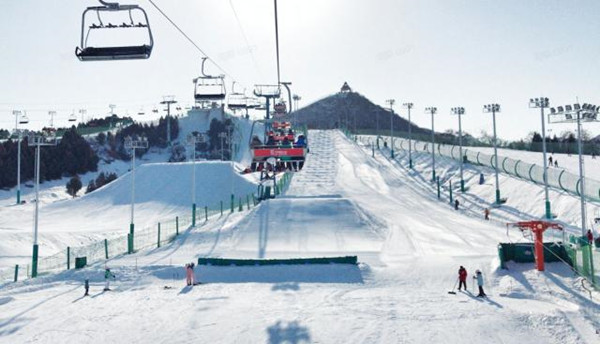 北京南山滑雪場實拍